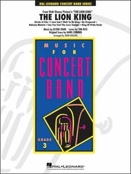 The Lion King Concert Band sheet music cover